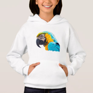 Retrato Macaw - amigos papagaios