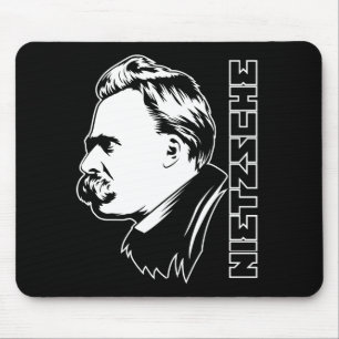 Retrato Mousepad de Frederich Nietzsche