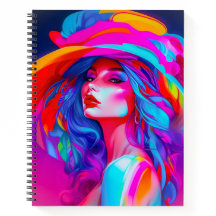 Retrato Neon Pop Art