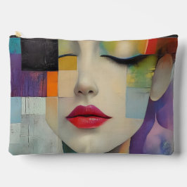 Retrato no Surrealismo do Bloco de Cor