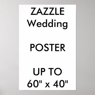 Retrato Poster THICK de 11" x 16,5" personalizado 
