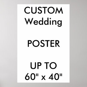 Retrato Poster THICK personalizado de 32" x 48"