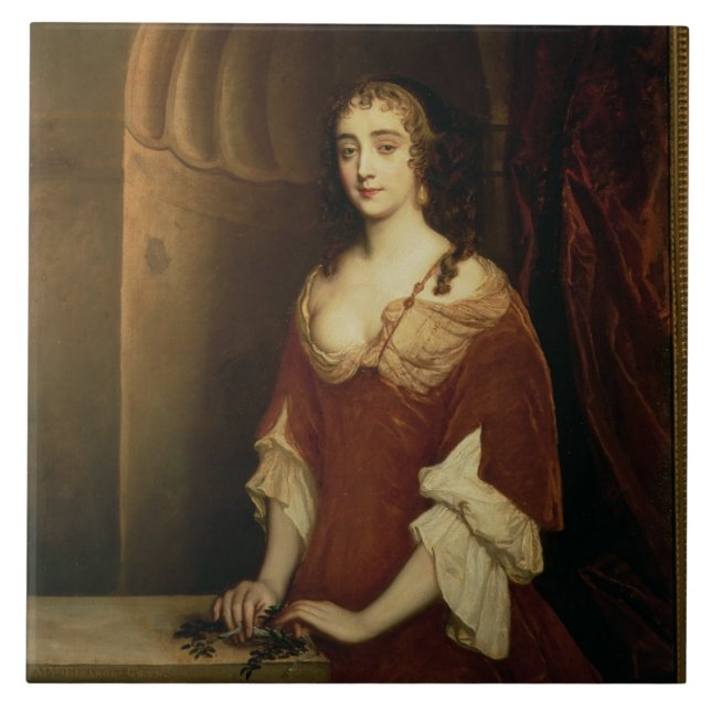 Retrato provável de Nell Gwynne (1650-87), mistre (Frente)