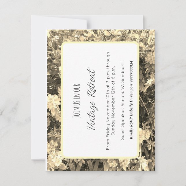 Retreat invitation (Frente)