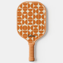 Retro '70s Formas de Pickleball Personalizável