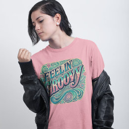 Retro 70s Vintage Psicodélico T-Sh