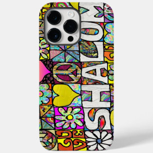 Retro Anos 60 Psikedélico Shalom LOVE Case-Mate iP