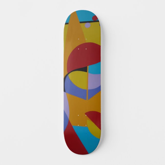 Retro Arcade Style Skateboard (Frente)