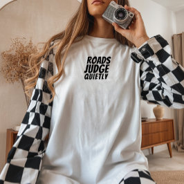 Retro bike Girl Irony black