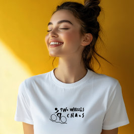 Retro bike Girl Irony black