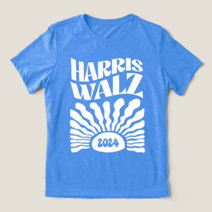Retro Boho Harris Walz 2024