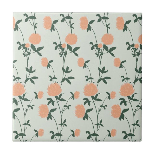 Retro Botanical Meadow Clover | Soft Spring (Frente)