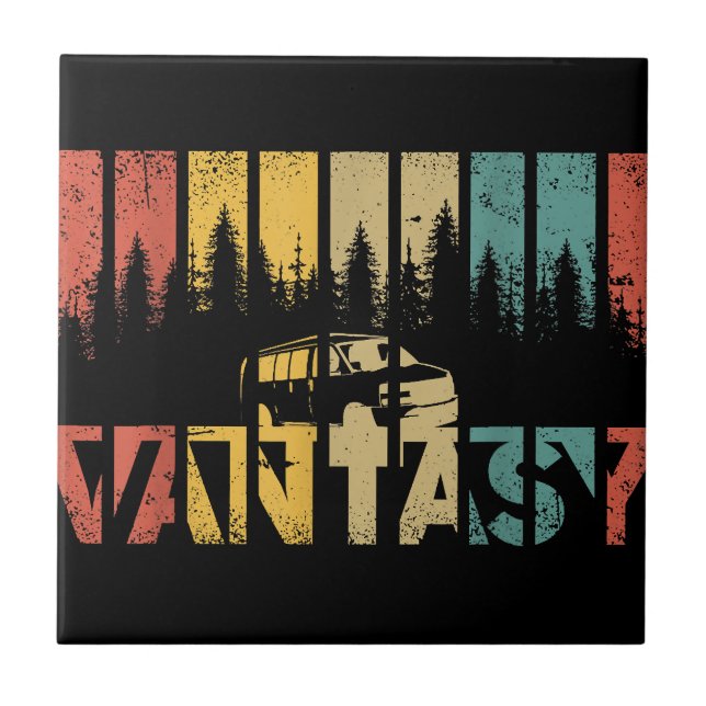 Retro Camper Van Life - Vintage Vanlife (Frente)
