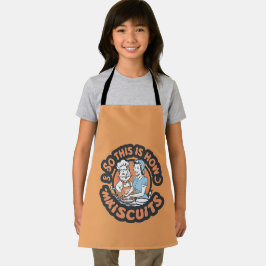 Retro Cat Chef Maiscuits Baking Art