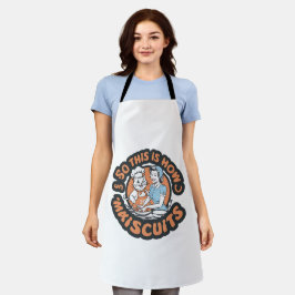 Retro Cat Chef Maiscuits Baking Art