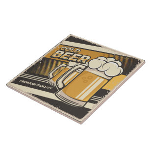 retro cervejeira amante arte