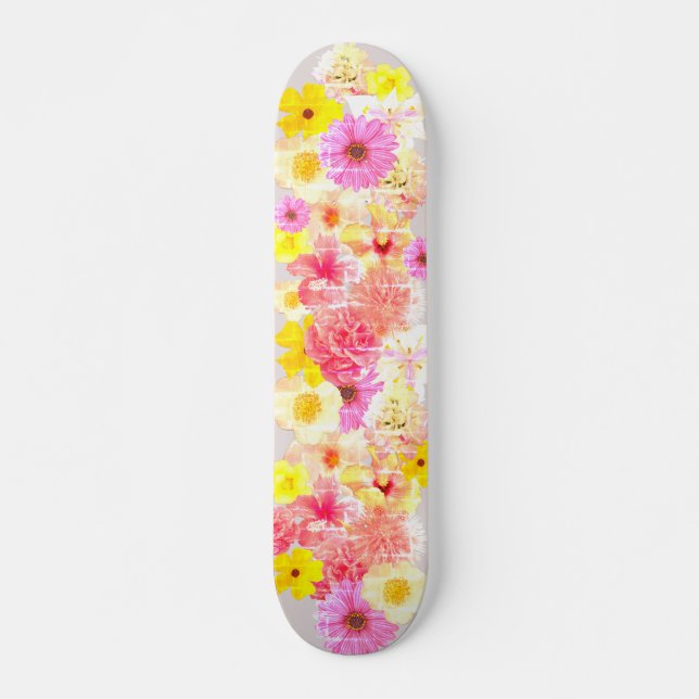 Retro Champion's Bouquet Skateboard (Frente)