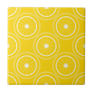 Retro de limão amarelo-abstrato