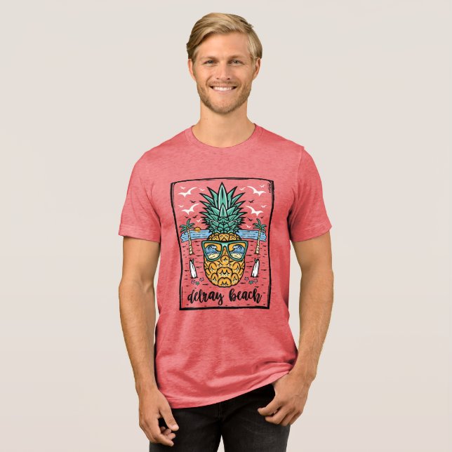 Retro Delray Beach Florida (Frente Completa)