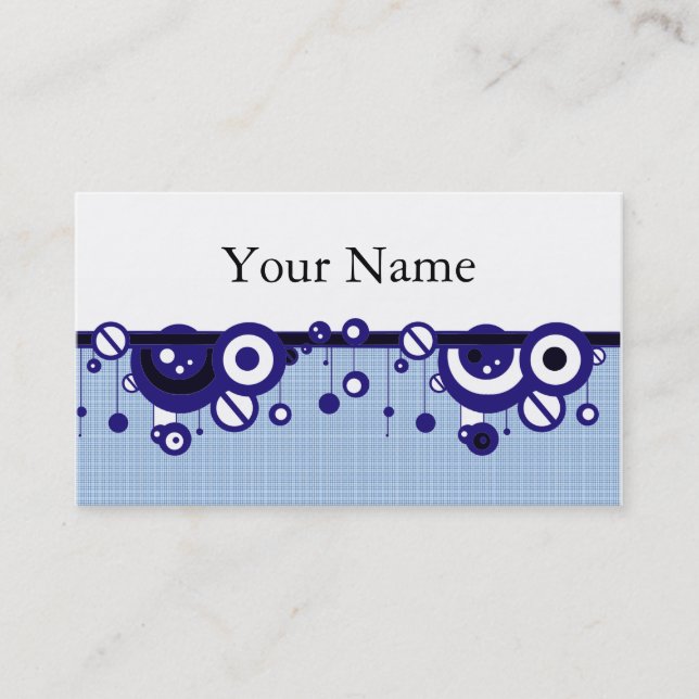 RETRO DESIGNESS BUSINESS OU CARTÃO DE VISITA (Frente)