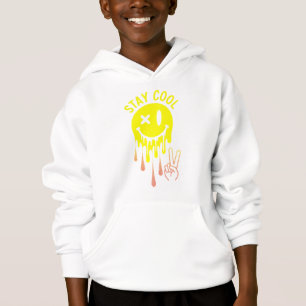 Retro Drip Smiley com Vibes Legal