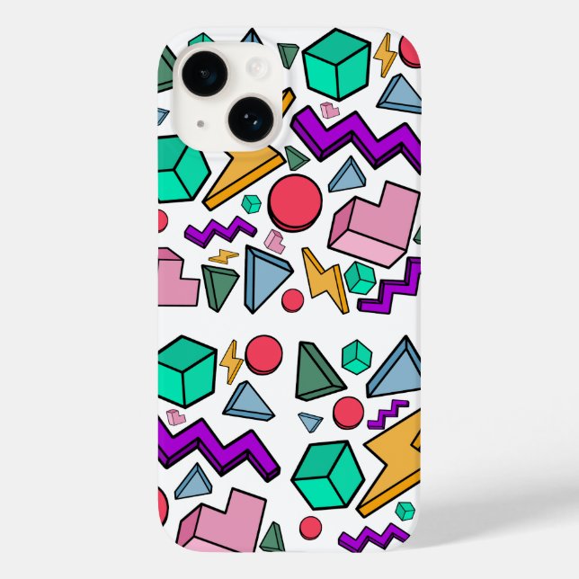 Retro estético da Vintage dos anos 80 (Verso)