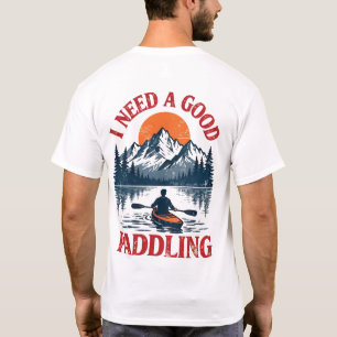 Retro Eu Preciso De Uma Boa Remada Camiseta De Cai