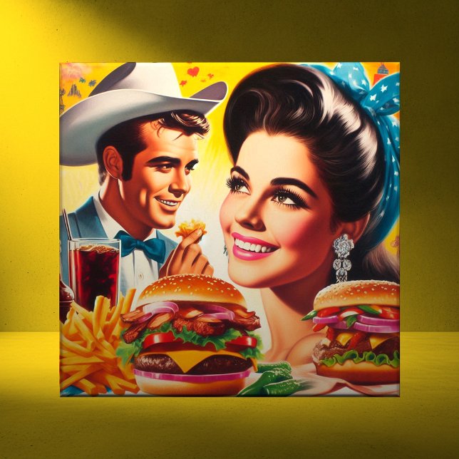 Retro Fast Food Couple (Criador carregado)