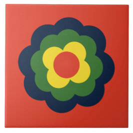 Retro Flower Flowers Blumen Muster 70er 70ies 70s