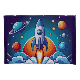 Retro, foguete espacial