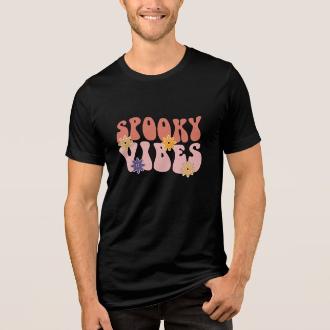 Retro Groovy Spooky Vibes Halloween (Frente)