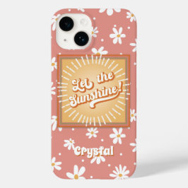 Retro Hippie Daisies Floral Sunshine 1960 1970