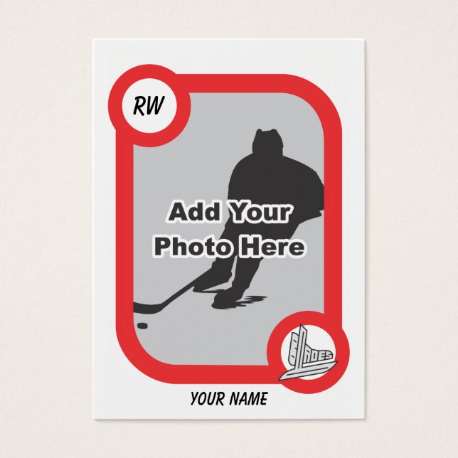 Retro Hockey Card (Frente)