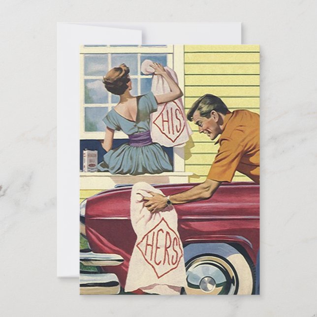 Retro Home Encontrada Nós nos Mudamos Anúncio de M (Frente)