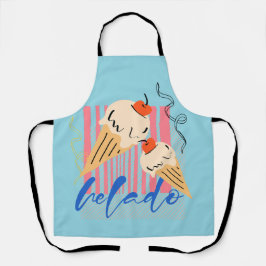 Retro Italian Ice Cream Cones