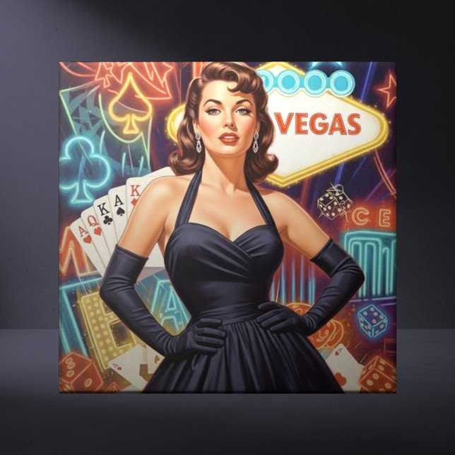 Retro Las Vegas Pin-up (Criador carregado)