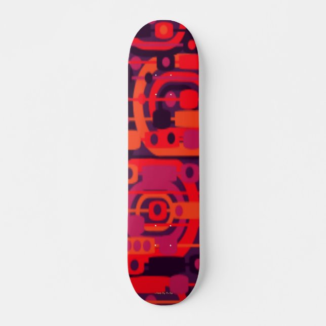 RETRO LIBERTY DOG PRO SKATEBOARD - DECKS TOTAIS -  (Frente)