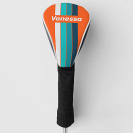 Retro Lifeguard Pin Striped with Name