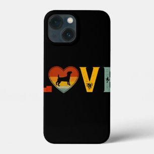 Retro Love Themed Jack Russell Terrier Dog Valenti