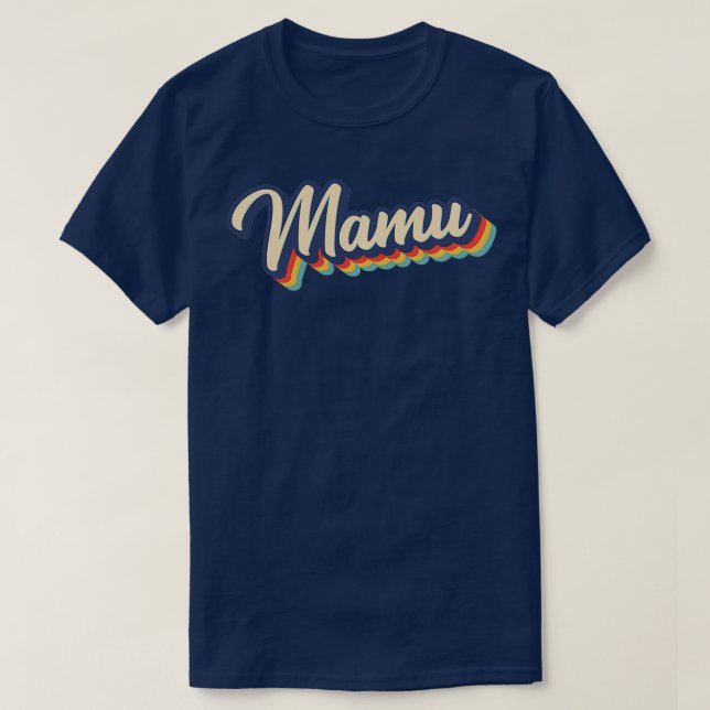 Retro Mamu  Father's Day Pullover  (Frente do Design)