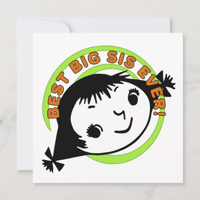 Retro Melhor Sis Grande Nunca (Frente)