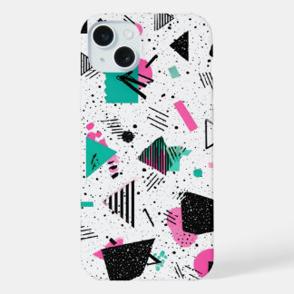 Retro Memphis Geometric Pattern