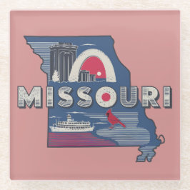 Retro Missouri Silhouette