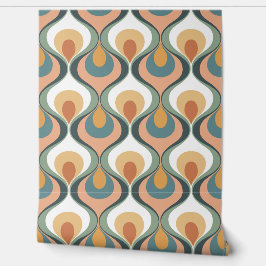 Retro Mood Teal Sage Ferrugem Laranja Terracota Pê
