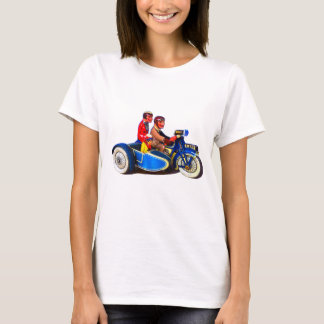 RETRO MOTOROCICLO FRANCÊS + CAMISA T SIDECAR