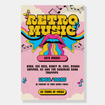 RETRO MUSIC POSTER