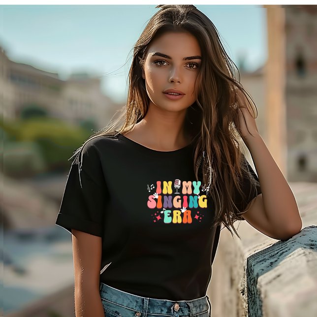 Retro na minha camisa de T-Shirt da Era Cantora (Criador carregado)