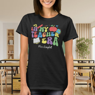 Retro na minha Era do Ensino - Camiseta personaliz