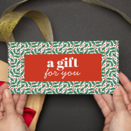 RETRO NATAL VERMELHO BERRIES VERMELHOS FOLHAS VERD