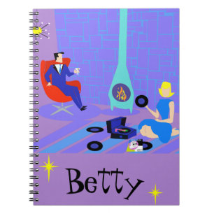 Retro nivelando em casa o caderno